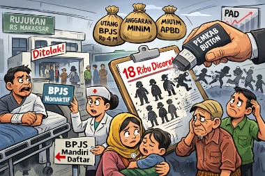 Utang BPJS dan APBD Terbatas, Belasan Ribu Warga Buton Kehilangan Akses Layanan Kesehatan